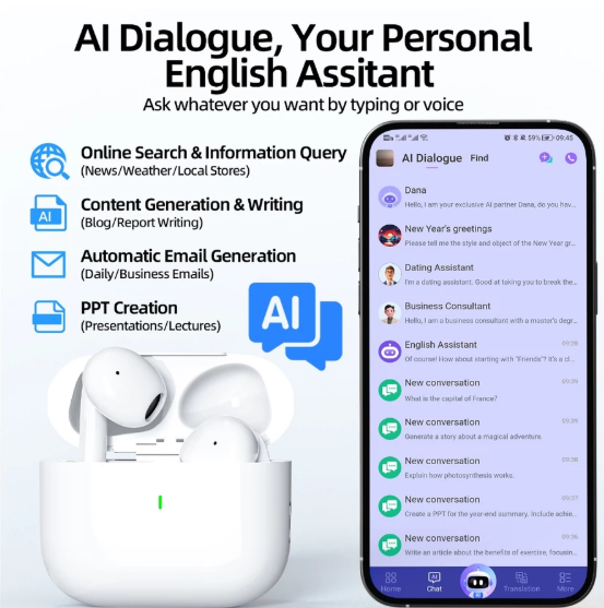 Goojodoq AI Pro 5 Bluetooth Earphones J201