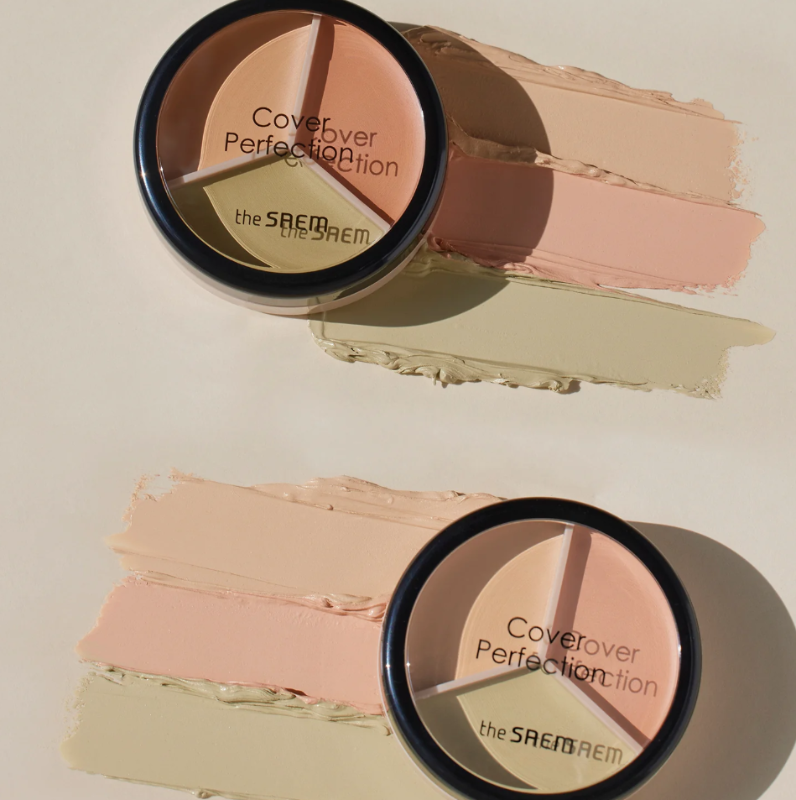 The Saem Cover Perfection Triple Pot Concealer