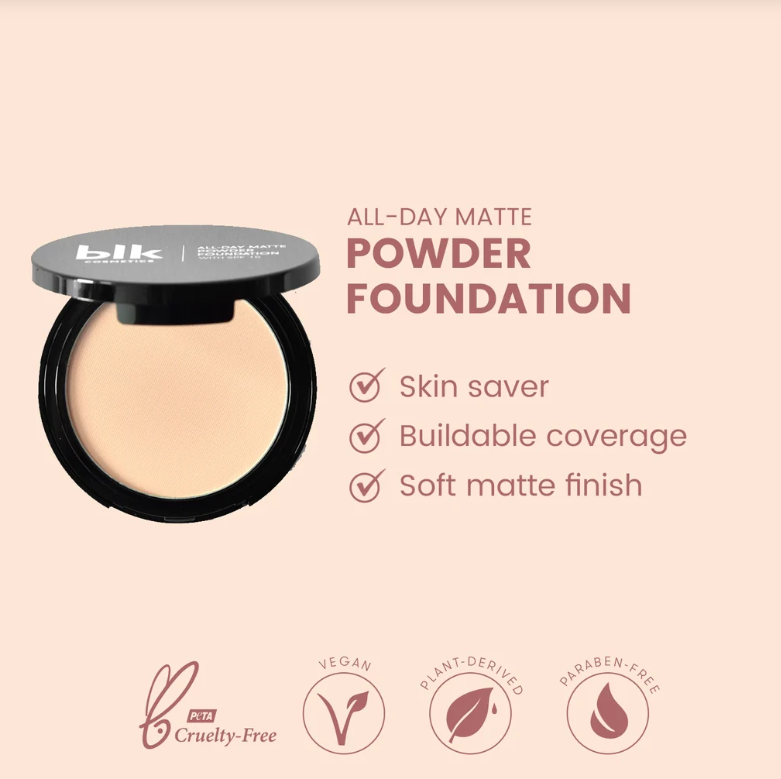 BLK All day Matte Powder Foundation