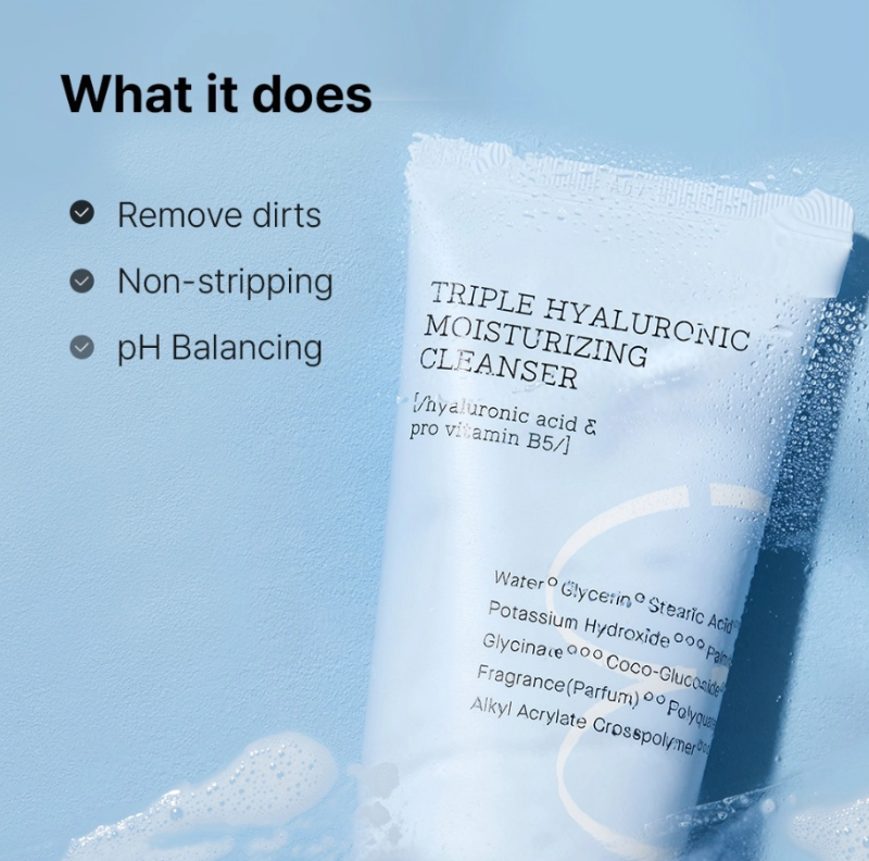 COSRX Hydrium Triple Hyaluronic Moisturizing Cleanser
