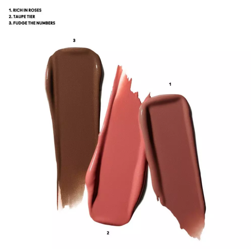 MAC Everyday Luxury Mini Lustreglass Lipstick Trio- Neutral
