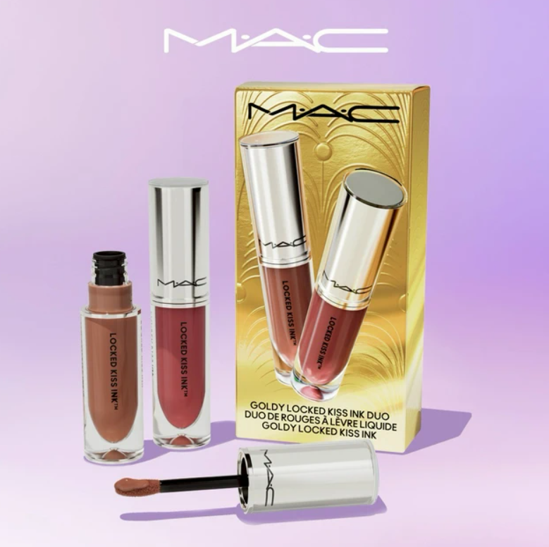 MAC Goldy Locked Kiss Ink Duo ($70 Value)