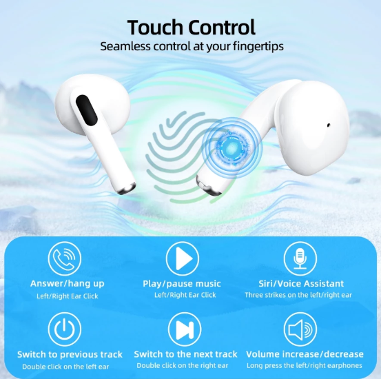 Goojodoq AI Pro 5 Bluetooth Earphones J201