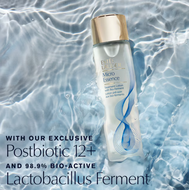 Estee Lauder Micro Essence
Treatment Lotion Toner with Bio-Ferment