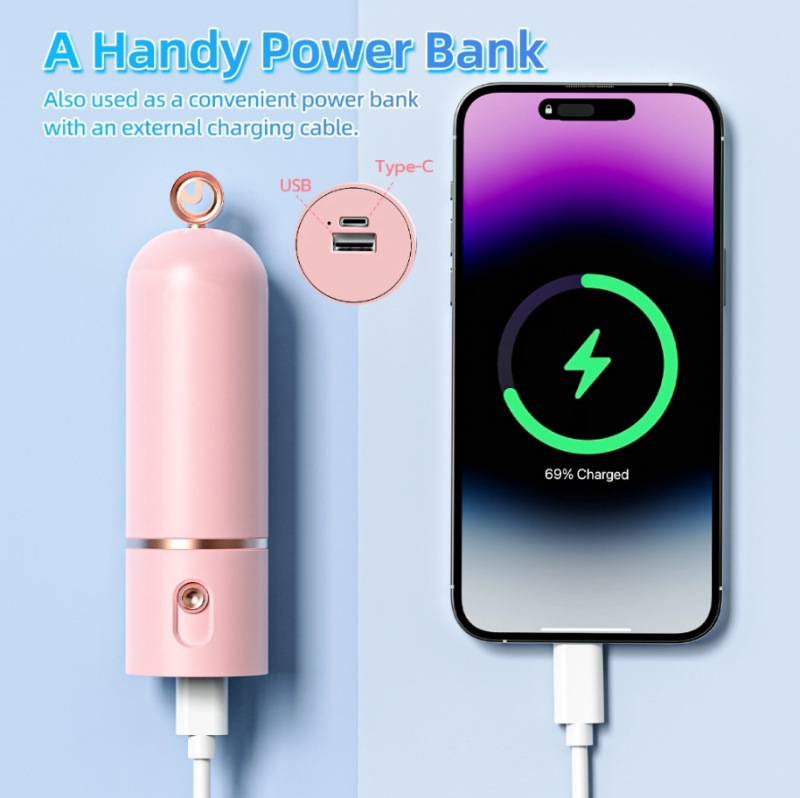GOOJODOQ Pocket Hand Held Fan FS083 2500maH