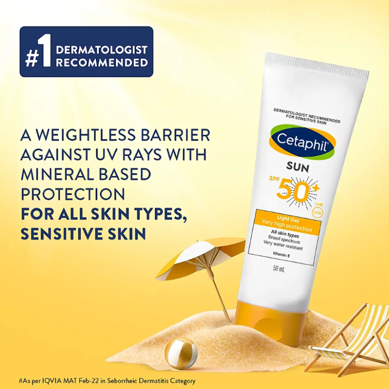 CETAPHIL Sun SPF50+ Light Gel 10ml