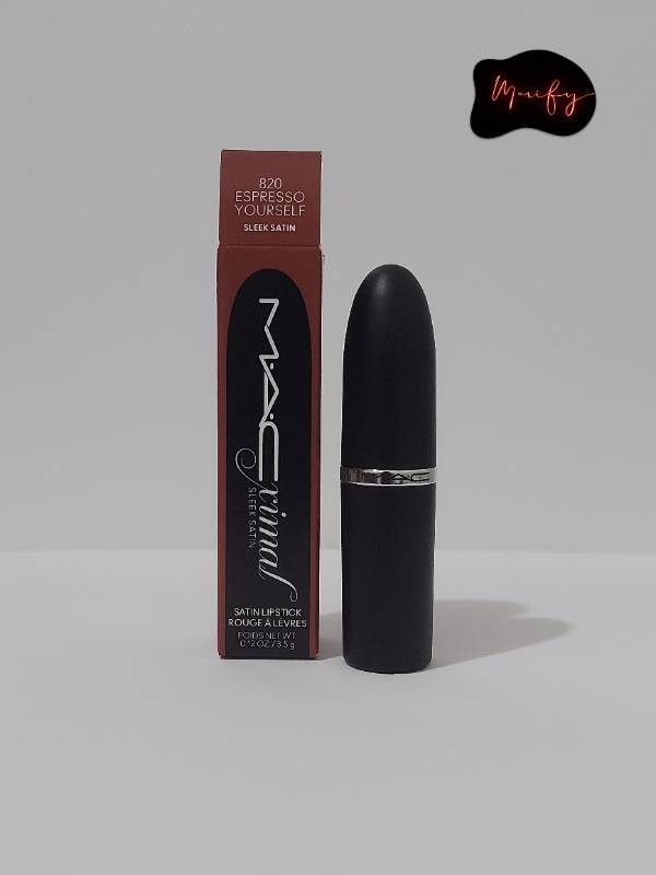 Macximal Sleek Satin Lipstick 820 Espresso Yourself