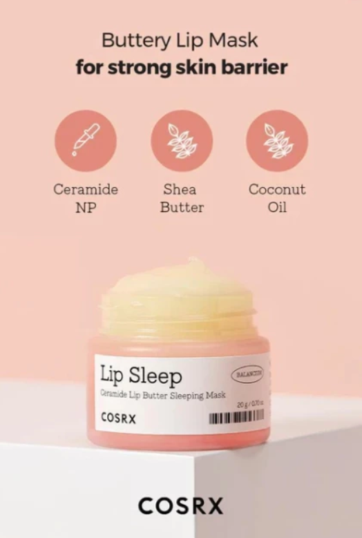 COSRX Balancium Ceramide Lip Butter Sleeping Mask