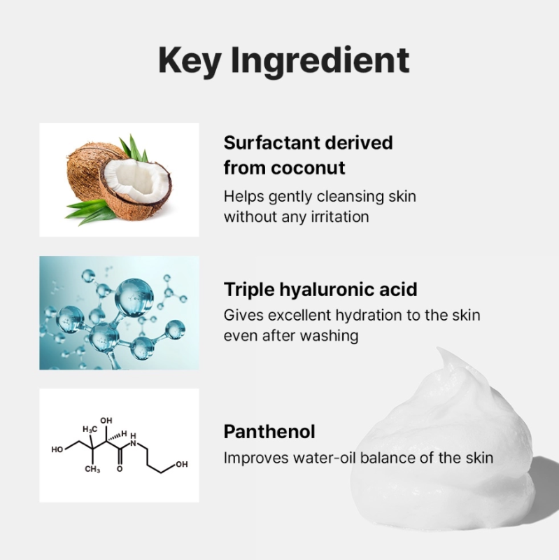 COSRX Hydrium Triple Hyaluronic Moisturizing Cleanser
