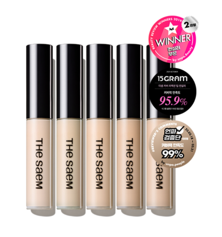 The Saem Cover Perfection Tip Concealer spf28 pa++