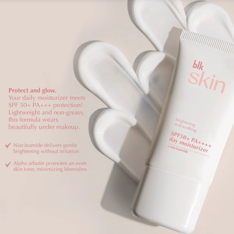 BLK Skin Brightening & Soothing SPF50+ PA+++ Day Moisturizer + Niacinamide