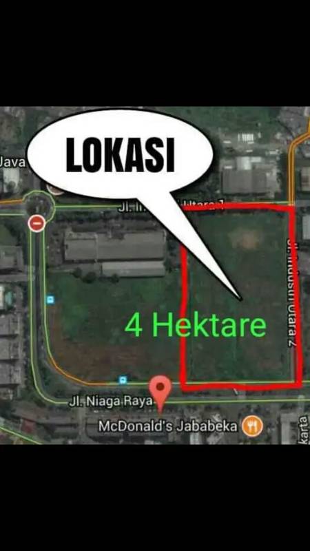 Dijual Tanah - Lokasi Lippo Cikarang