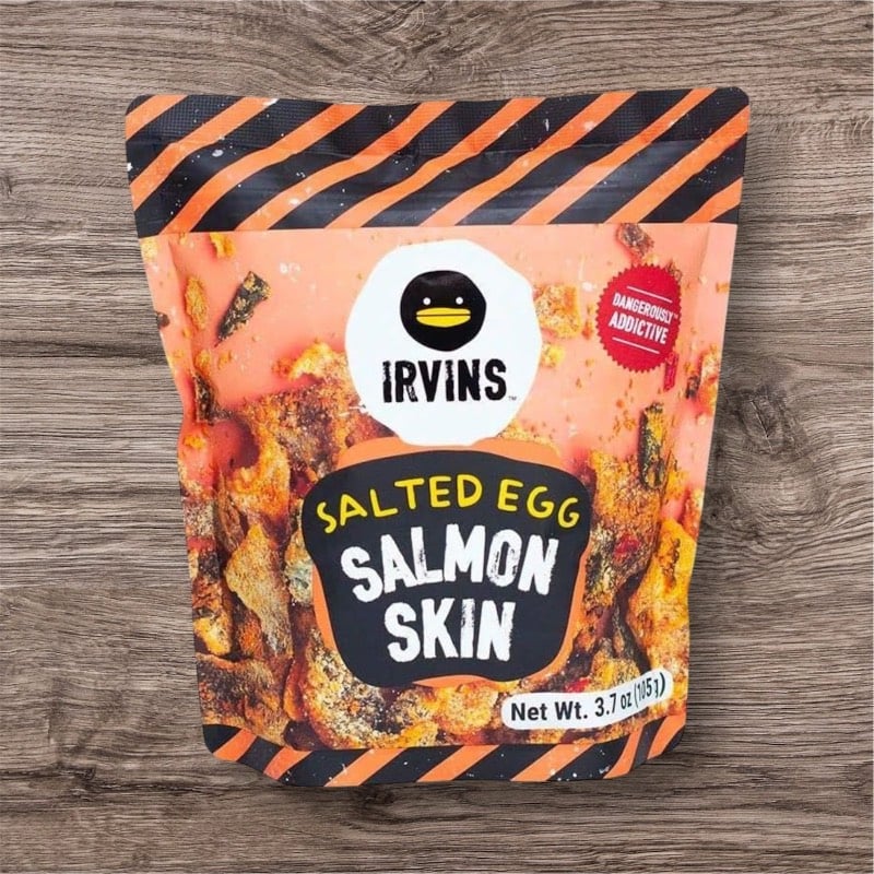 Irvins Salted Egg Salmon Skin