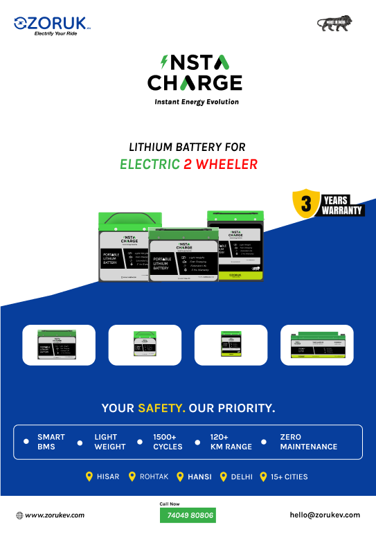 Insta6026 (60v26ah Lithium ion battery)