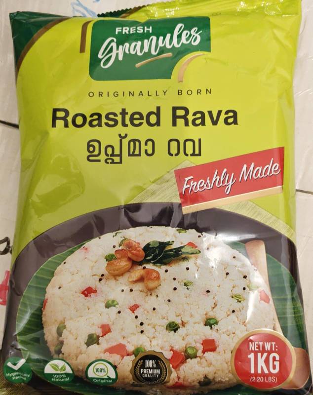 Fresh Granules roasted rava 1kg