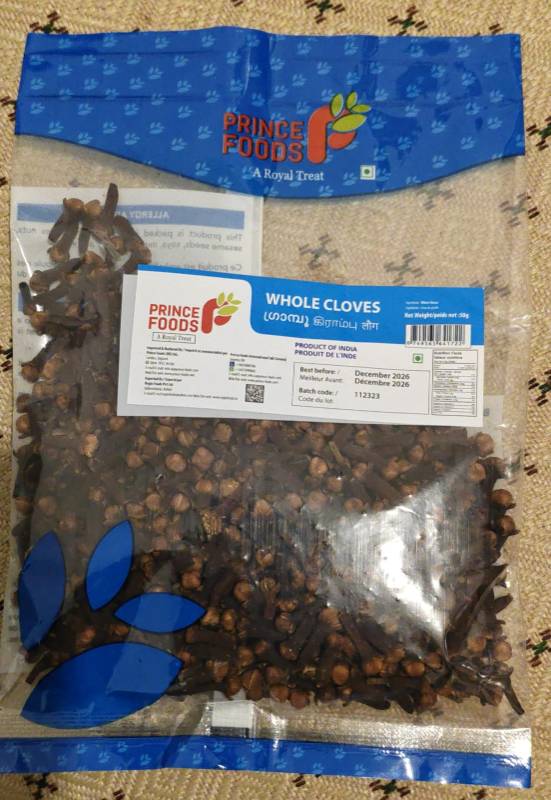 Prince foods whole cloves 50gms