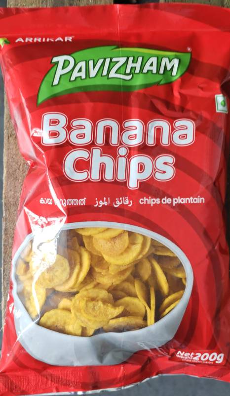 Pavizham Banana Chips 200gm