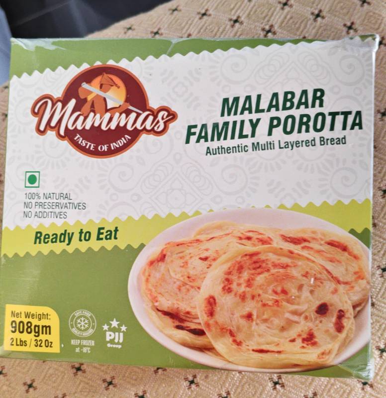 Mammas Malabar family porotta 908gm