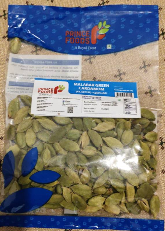 Prince foods Malabar green cardamom 50gms