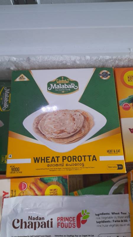 Malabar wheat porotta Family Pack 908 gm