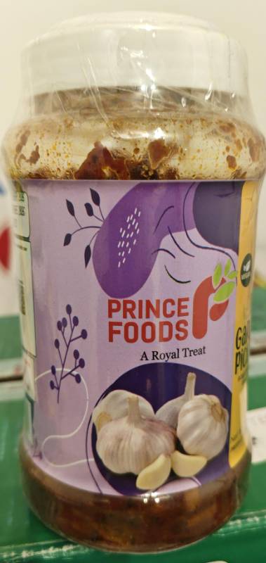 Prince garlic pickle 500gm
