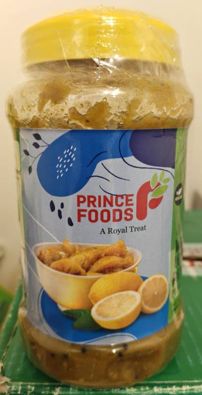 Prince white lime pickle 500gm