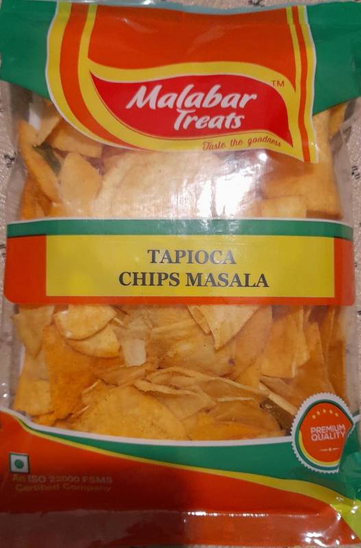 Malabar treats tapioca chips masala 200gm