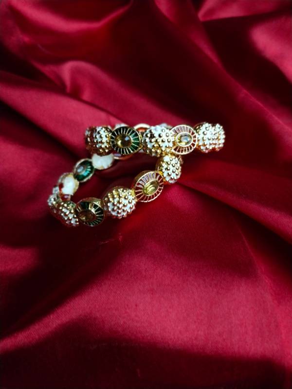 Liora-Set of two meenakari bangles