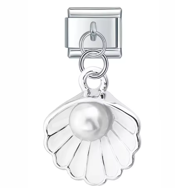 CHARM CONCHA DE MAR BLANCA
