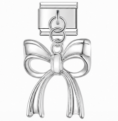 CHARM MOÑO PLATEADO