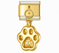 CHARM HUELLA DE PERRITO COLGANTE