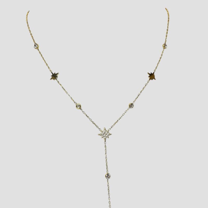 COLLAR DE ESTRELLAS ESTILO ROSARIO