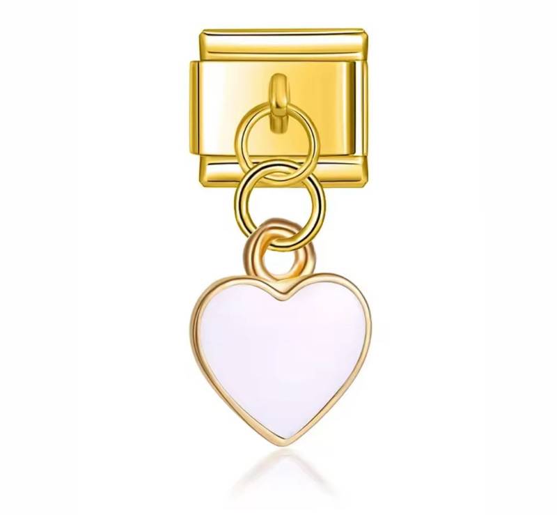 CORAZON COLGANTE BLANCO