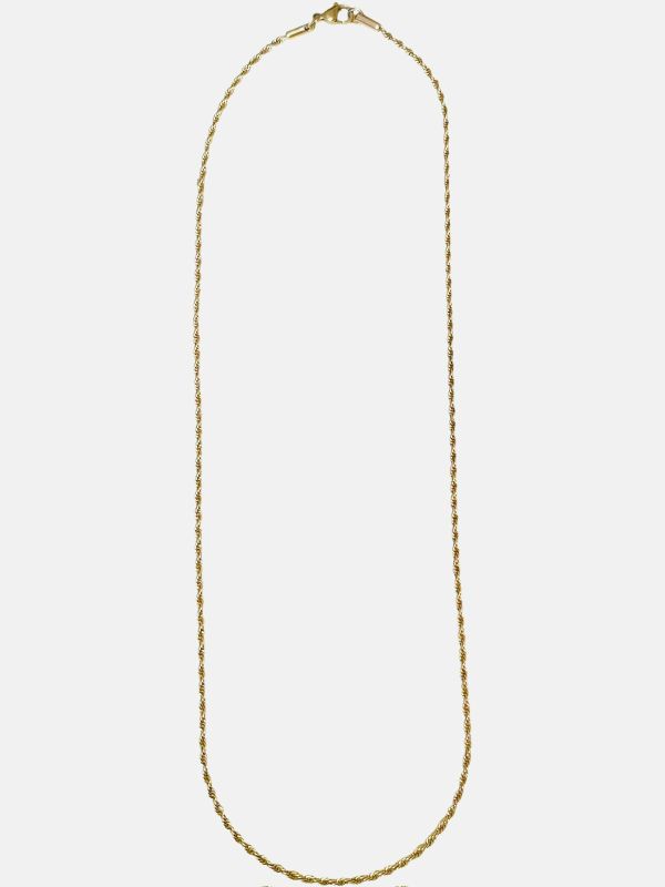 CADENA TRENZADA DELGADA