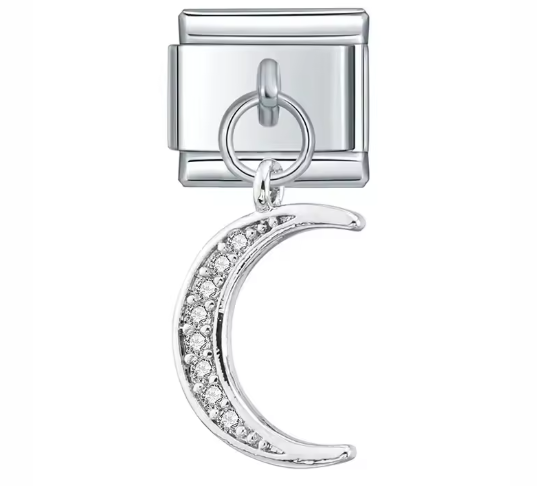 CHARM LUNA PLATEADA
