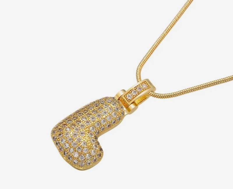 LETRA CHUNKY CON ZIRCONIA