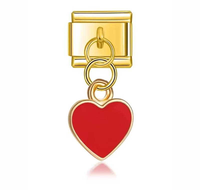 CORAZON ROJO COLGANTE