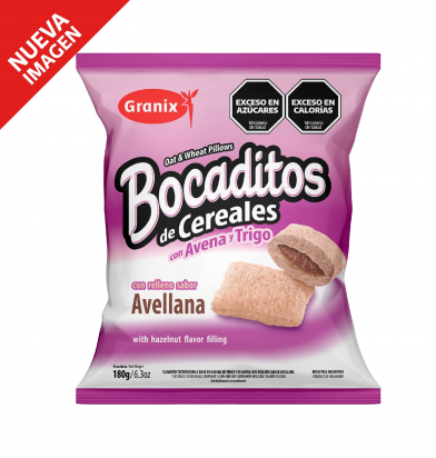 BOCADITOS RELL AVELLANA 10 x 180 g