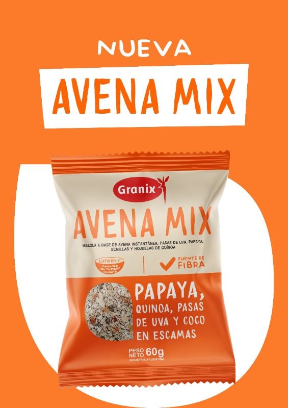 AVENA MIX PAPAYA 12 x 60 g