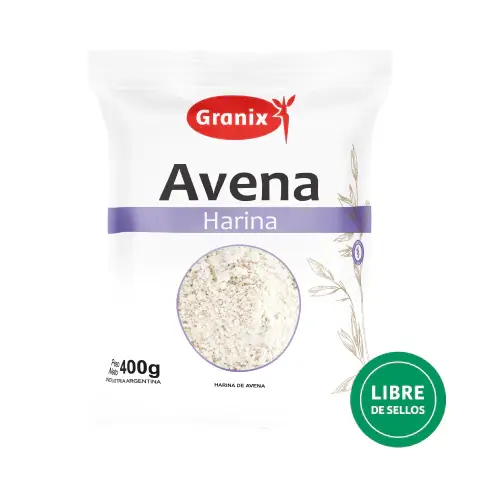 HARINA DE AVENA 8 x 400 g