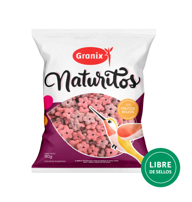 NATURITOS sabor FRUTOS ROJOS 10 x 90 g