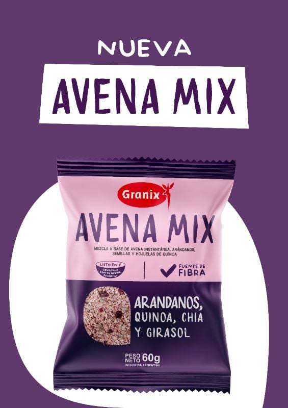 AVENA MIX ARANDANOS 12 x 60 g
