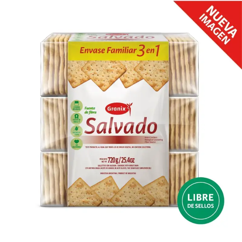 SALVADO 3 EN 1 8 x 720 g