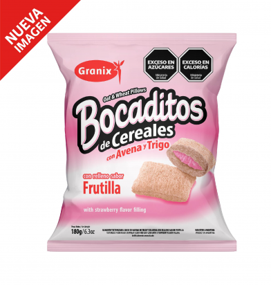 BOCADITOS RELL FRUTILLA 10 x 180 g