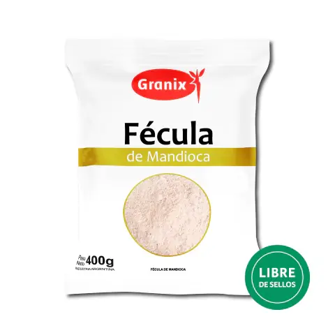 FÉCULA DE MANDIOCA 10 x 400 g