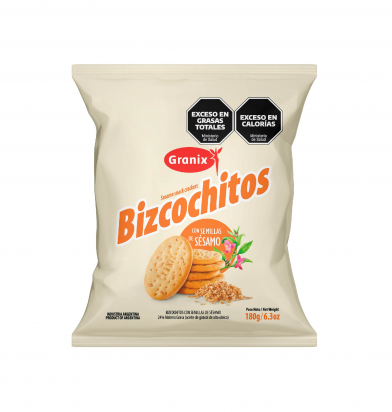BIZCOCHITOS CON SEMILLAS SESAMO 12 x 180 g