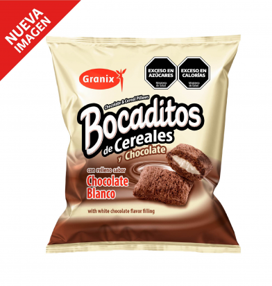 BOCADITOS RELL CHOCOLATE BLANCO 10 x 180 g