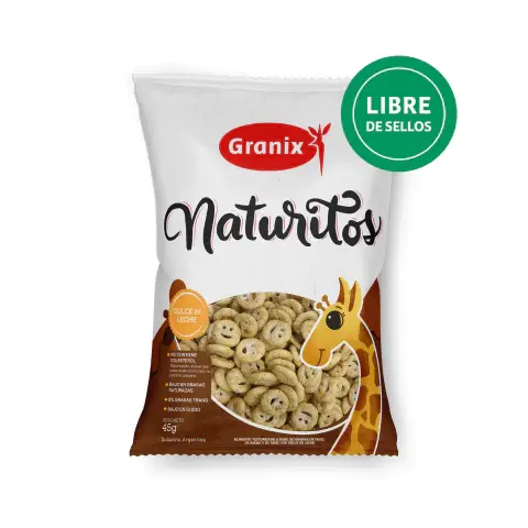 NATURITOS sabor DULCE DE LECHE 15 x 45 g