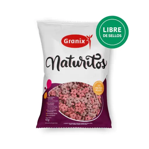 NATURITOS sabor FRUTOS ROJOS 15 x 45 g
