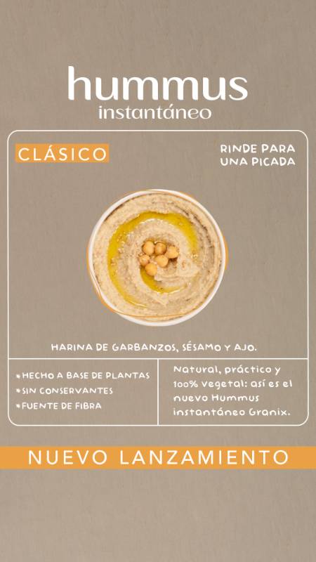 HUMMUS CLÁSICO  12 x 100 g